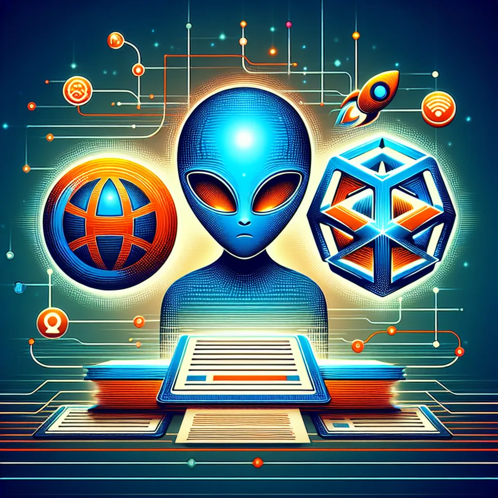 레딧과 구글의 AI 데이터 계약 재협상을 나타내는 일러스트