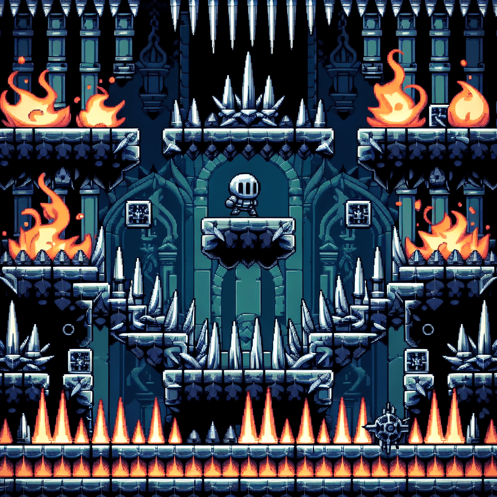 실크송 난이도 높은 플랫폼 구간