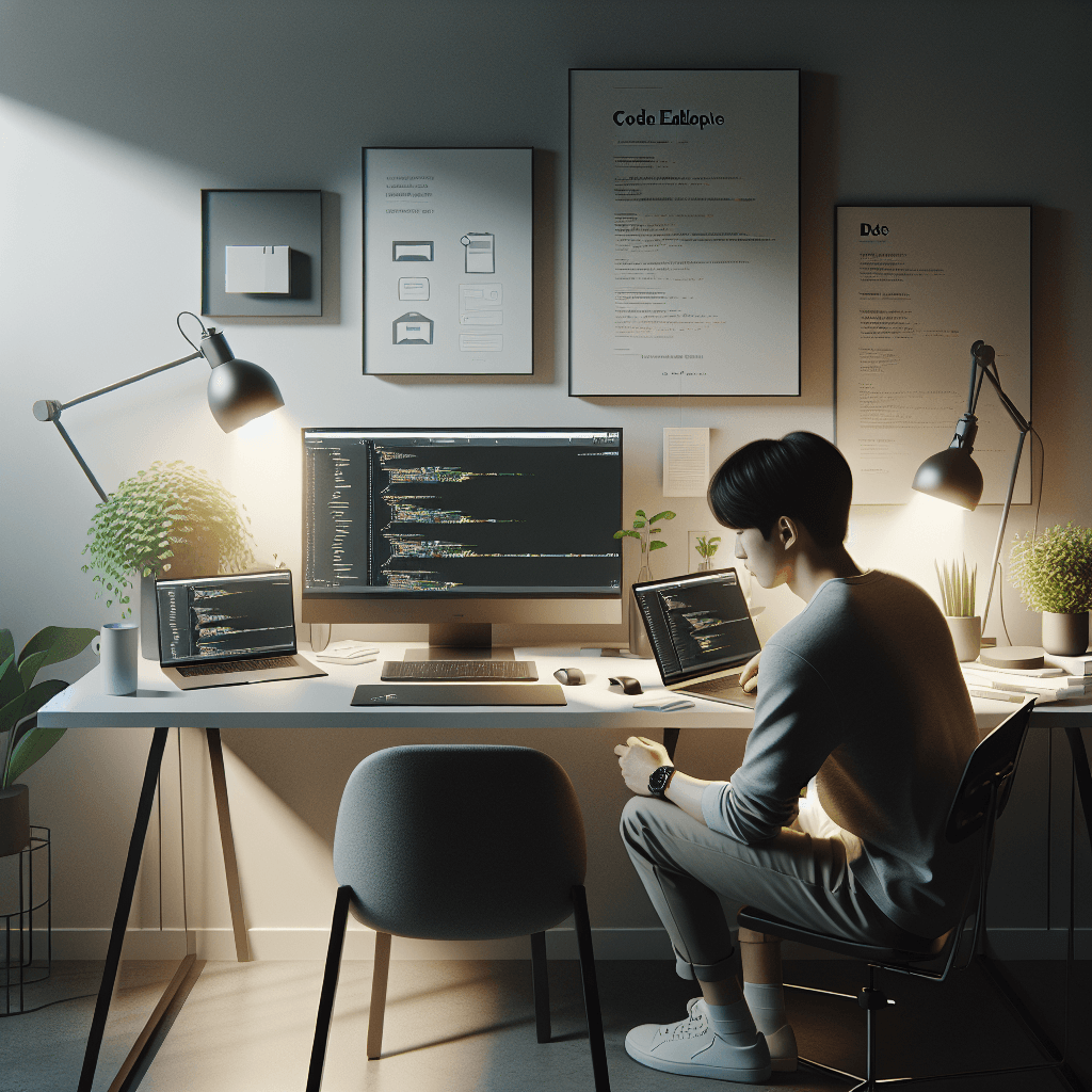 주니어 웹개발자 포트폴리오 제작 과정을 보여주는 개발 환경